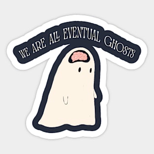 Human Ghost Sticker